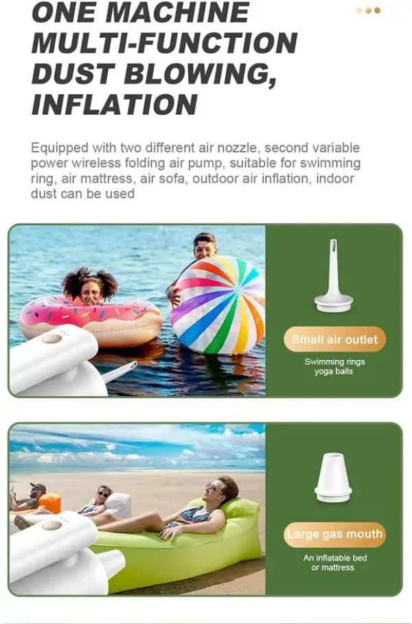 Wireless Handheld Car Vacuum Cleaner - 5800PA - H13 - Image 5