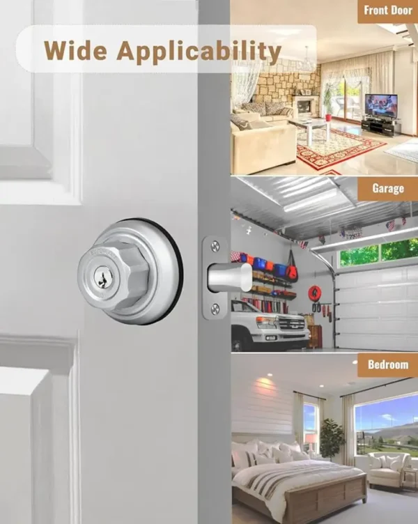 E4#Twist2Lock Keyless-Zinc - Image 6