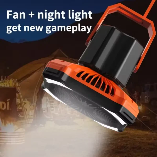 F2# Rechargeable Portable Outdoor Fan 10000mAh - Image 4