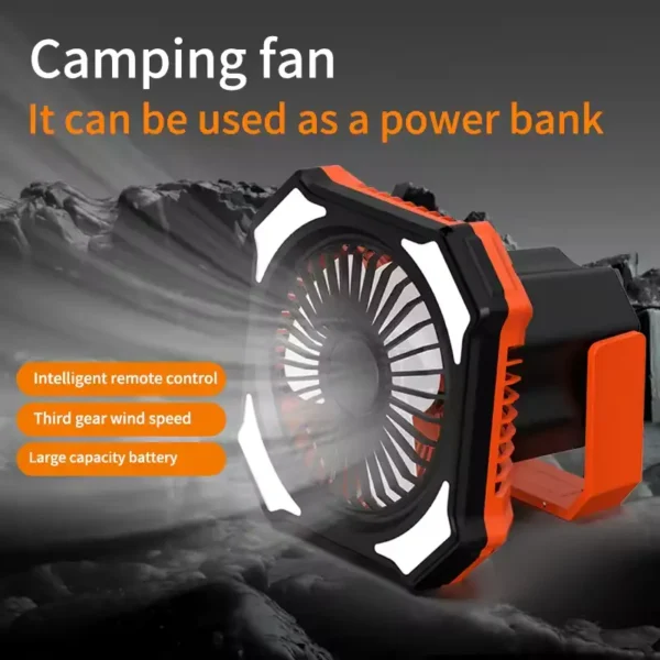 F2# Rechargeable Portable Outdoor Fan 10000mAh - Image 3