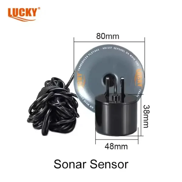 Portable Fish Depth Finder - 2.2inch Colored Iconic Display with Transducer Sensor - R1 - Image 3